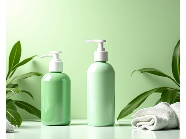 친환경 청소 제품들이 진열된 모습