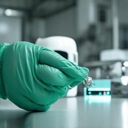 품질관리팀원이 청소 품질을 점검하는 모습