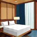 고급 호텔 객실 아이콘