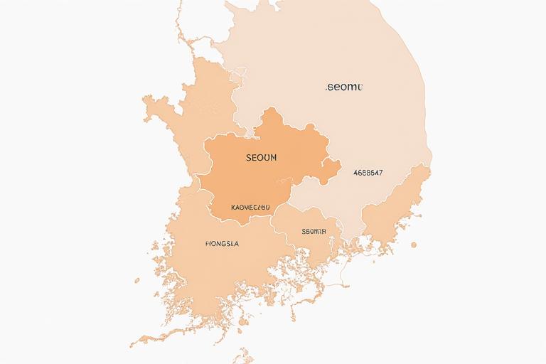 서울 서비스 지역 지도