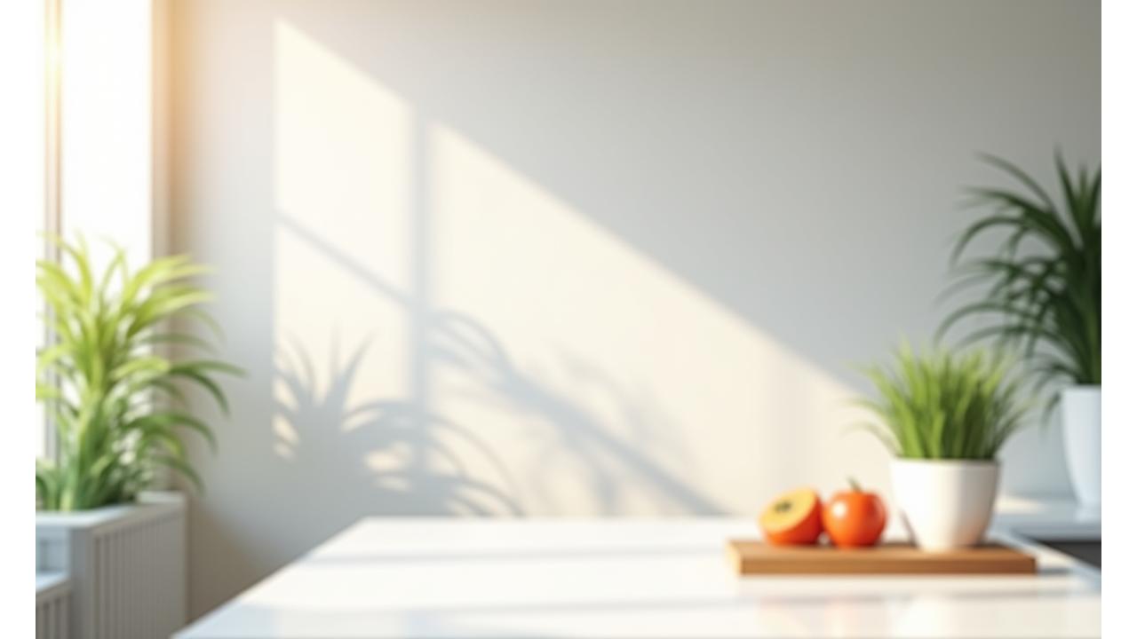 깨끗하고 해충 없는 주방 공간