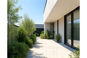 외부 조경 공사 후 정리