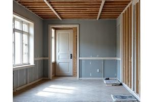 리모델링 중인 실내