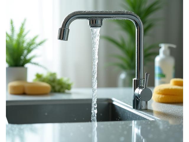 주방 싱크대 청소 전후 모습